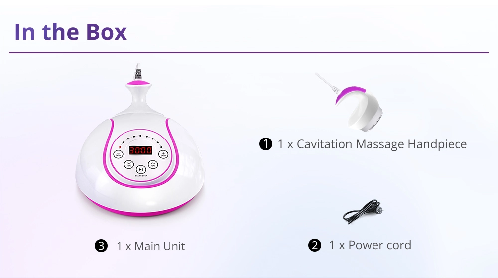 mini cavitation machine Package